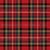 ★ RED TARTAN ★ Fabric / Collection : Plaid’s Not Dead – Classic Punk Prints By Borderlines Image