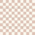 Blush Pink and Off White Checkerboard Image