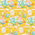 Back to school, classroom supplies, teacher's life, art supplies, fund and cheerful color, yellow background Image