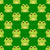 Cute Cartoon Frogs on Green Image