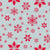 Snowflake Pattern, Red Snowflakes, Snow, Gray Image