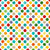 Party Time Polkadots in Gender Free Neutral Rainbow Colors Image