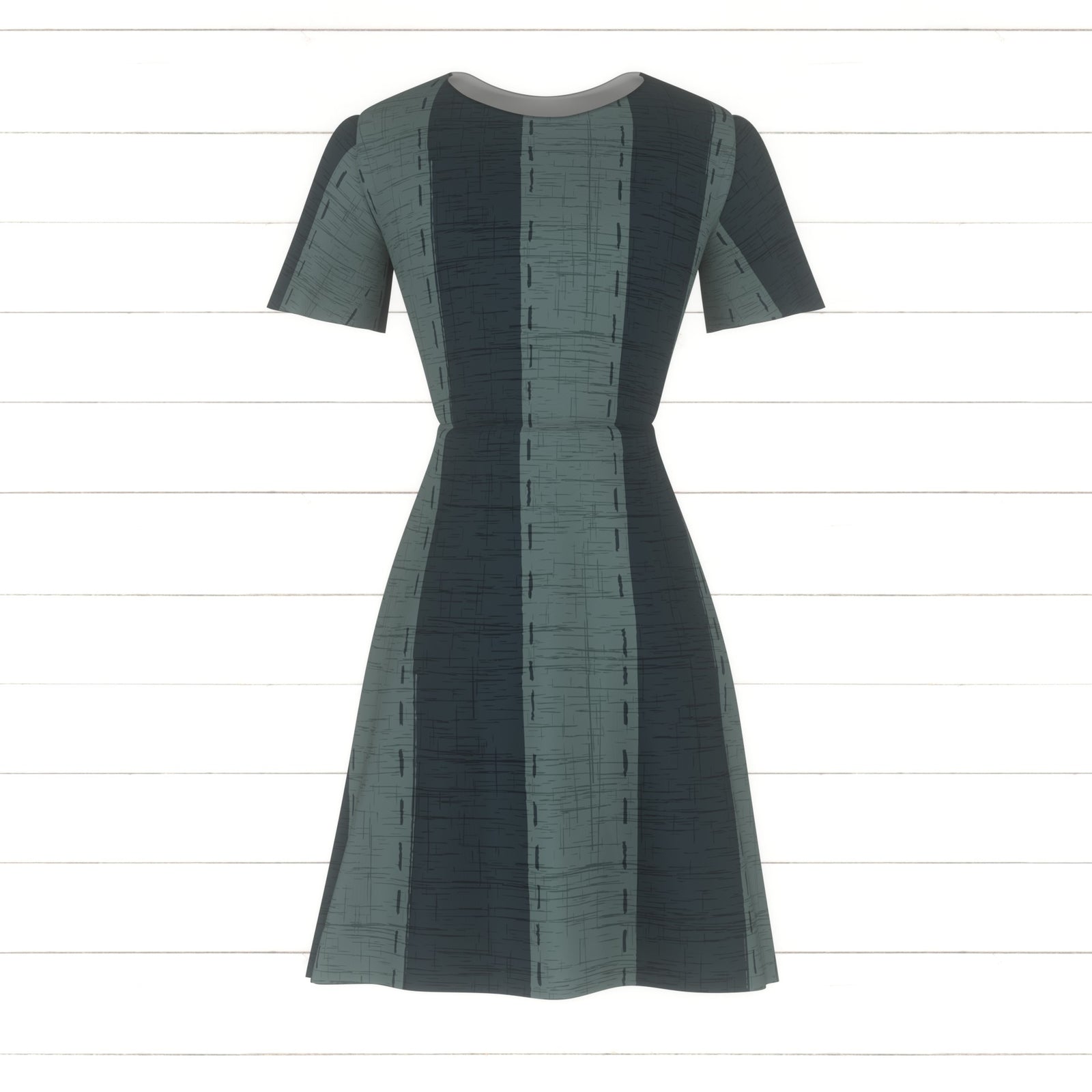 Dashes and Stripes Light Blue and Dark Blue- JID Modern Traditional Collection