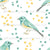 Spring Birds on White Image