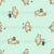 Classic Pooh Pinstripes in Mint Green Image