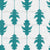 Ikat Oak Leaves Monochromatic Teal Blue Stripes Botanical Japandi Wallpaper, Ikat Oak Leaves by Dawn K Designs Image