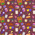 Back to School Supplies on Maroon Image