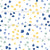 Blue and Yellow Ditzy Floral Image