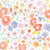 Hello Spring, floral, watercolor floral, girls, women, spring, summer, white, orange, Easter Image
