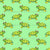Cute Turtles, Cute Tortoises, Kids Room, Green Background Image