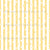 Classic Ticking Stripes in Sunny Yellow Elevated with Charming, Uneven Cut-Out Hearts Image