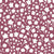 ditsy floral / plum and white Image