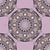 Intangible Apricity Dot Mandala Pattern Plain Image