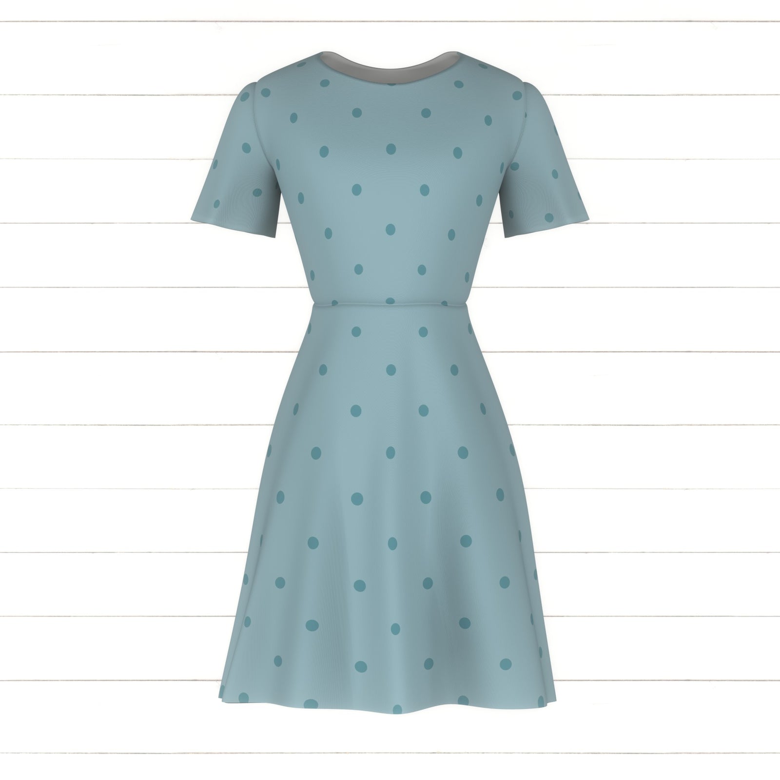 Penelope Blue Polka Dot