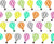 Colorful Balloons, Hot Air Balloons, Kids Room, White Background Image
