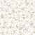 Rose Garden in Golden on White, Shizen by Stephanie Fiona Design Image