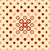 Pattern Of Circles, Dotted Pattern, Retro, Brown Cream Red and Beige Image