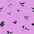 Birds on purple. Magpie. Image