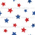 Patriotic Stars on White Image