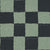 Playful Wavy Checkers in Warm Sage Green and Charcoal Black Image