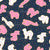 Frosted Animal Cookies Navy Image