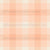 Pristine Peach Fuzz Plaid - Peach Plethora - gingham Image