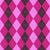 Argyle Pattern, Pink Purple Baby Pink, Orange Stitching Image