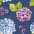 Summer Garden Hydrangea on Dark Blue Image