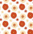 Daisies hippie pattern Image