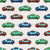 Colorful Toy Cars, Pixelated Video Game Cars, Country White Image