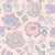 Pastel Outline Floral, in Peach, Dusty Purple and Blue Image
