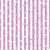 Classic Ticking Stripes in Violet Purple Elevated with Charming, Uneven Cut-Out Hearts Image