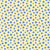 Blue Blossoms Ditsy on Yellow Image