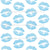 Blue Lips, Pattern Of Lips, Blue Lipstick, Kiss Image