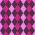 Argyle Pattern, Purple Pink Baby Pink, Orange Stitching Image