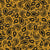 Western Paisley in Yellow and Black Image