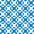 Pattern Of Circles, Pattern Of Squares, Dotted Pattern, Blue and White Image