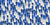 Large Mediterranean Hues Loose Impressionist Brush Strokes Cobalt Blue Cream Image