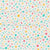 Watercolor Confetti Toss | Fun Sprinkle Scatter | Dashes Hearts Dots Yellow Red Teal on Cloud Dancer Cream  | Treat Truck Summer Collection by Brayberry Design [Small Scale] Image