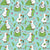 Silly Pickle Lover Goose in Blue Image