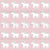 Unicorns Pink Gingham Girl's Room Pastel Image