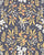 Mediterranean Olive Dance Blue and Yellow Image