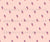 Modern Double Outlined Hearts in Airy Diagonals in Violet and Pink on Peach Image