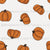 Halloween Pumpkins on Cream Image