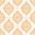 Pastel Orange and Cream Christmas Ornaments Soft Monochrome Ogee Dots Image