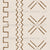 mud cloth fabric, African mudcloth, Soft white, Rust, African Bogolan design, home decor, Hand drawn design, geometric, ethnic style, tribal Image