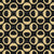 Large black gold holed dots diagonal tasselating art deco style. Understated elegance with ornamental charm. The muted, elegant color palette lends a timeless and refined appearance. For modern interiors, textiles and wallpapers. Image
