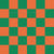 Chess Board in Green and Orange Image
