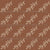Leaf Stem in Cream on Terracotta Image