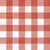 Faux Linen PRINTED Textured Gingham Coral Image